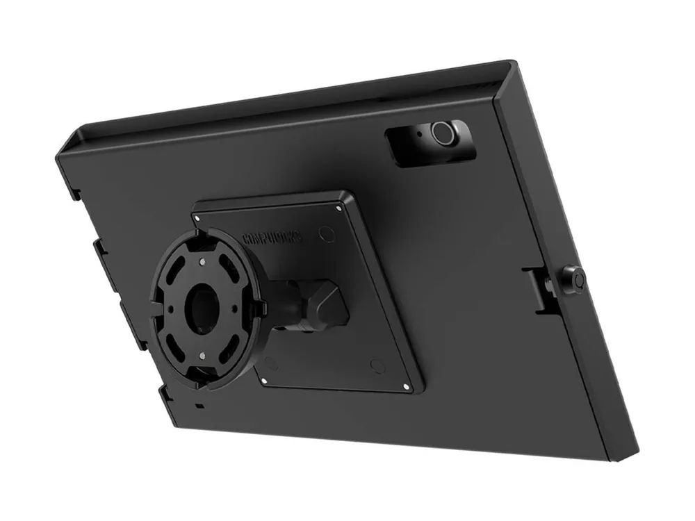 Compulocks Apex - Befestigungskit (Bügelhalterung, Gehäuse) - für Tablett - Neigen - verriegelbar - Aluminium, Metallrahmen - Schwarz - Wandmontage - für Apple 10.9-inch iPad (10. Generation)
