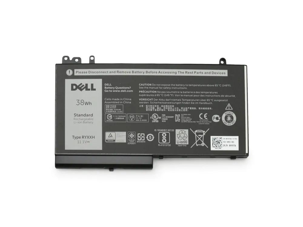 Dell Battery 38Whr 3 Cell - Batterie - Batterie - 3.230 mAh
