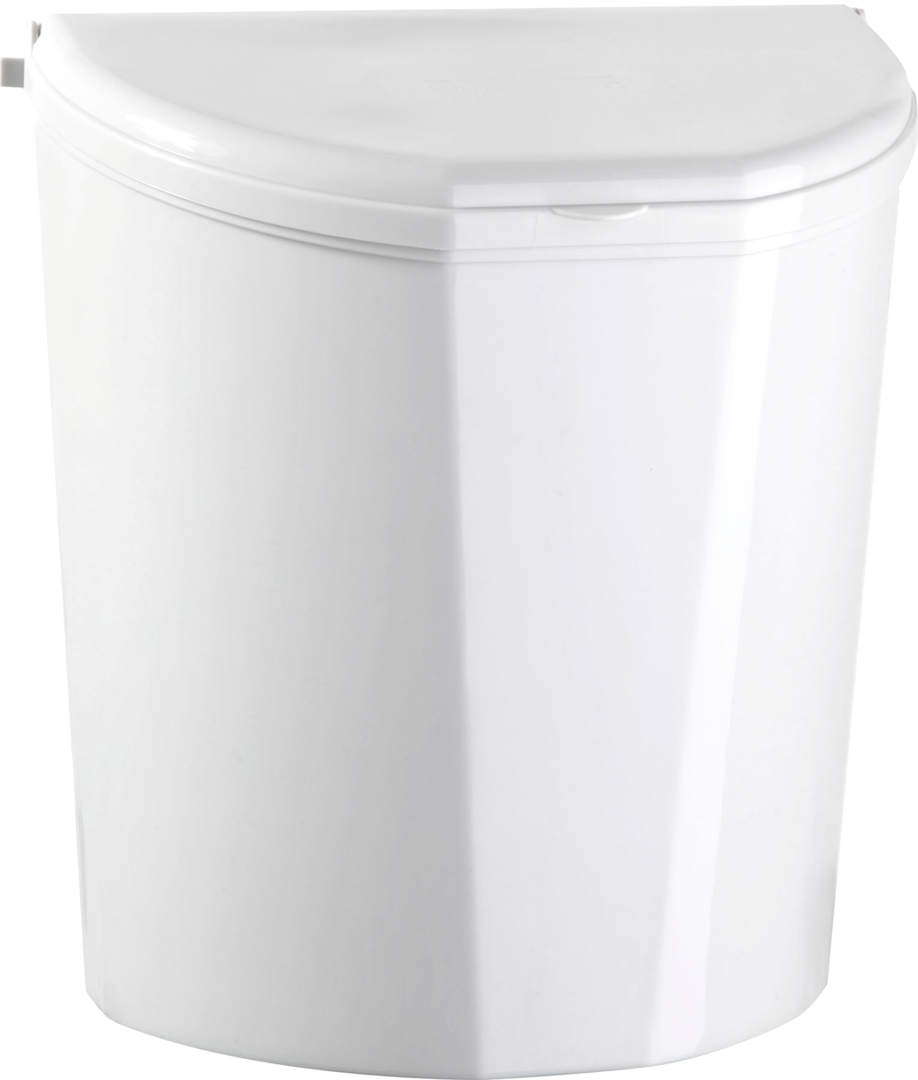 Brunner Abfallbehälter PILLAR XL weiß