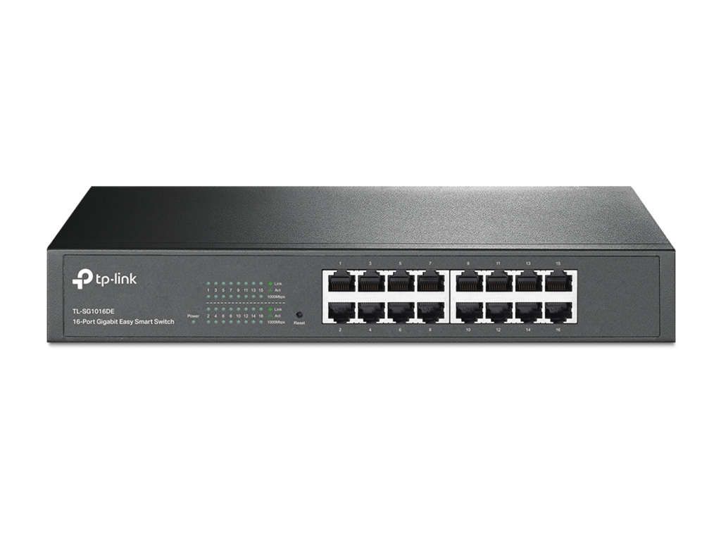 TP-LINK JetStream TL-SG1016DE - Switch - managed