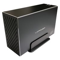LC-Power LC-35U3-RAID-2 - HDD-Gehäuse - 3.5" - SATA - Serial ATA II - Serial ATA III - 5 Gbit/s - USB Anschluss - Schwarz