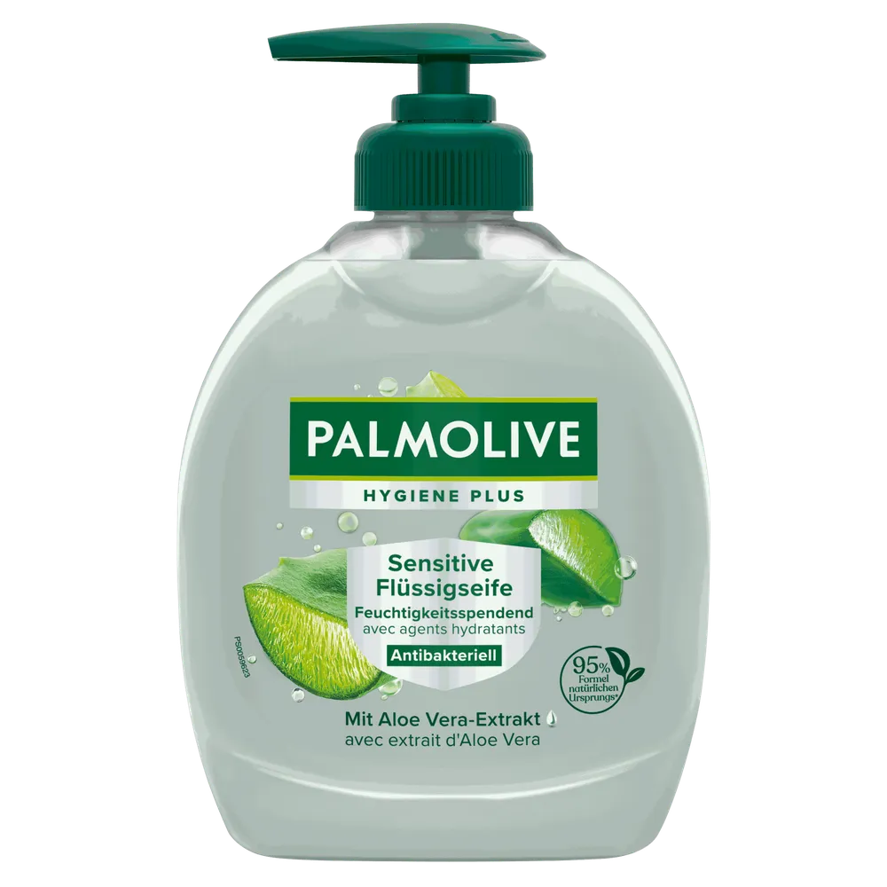 Palmolive Hygiene Plus Sensitive Antibakterielle Flüssigseife, 300 ml