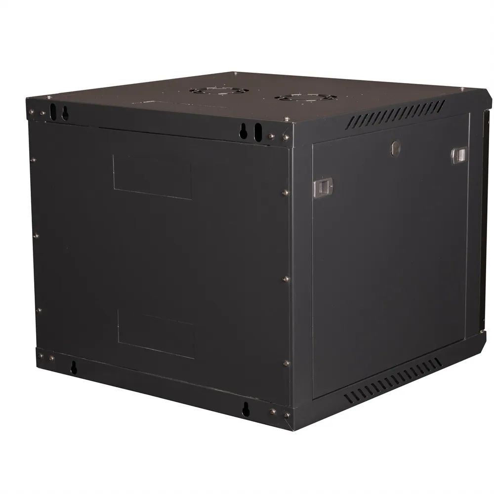 VALUE 19-Zoll Wandgehäuse 9HE, 600x600mm schwarz, Bausatz