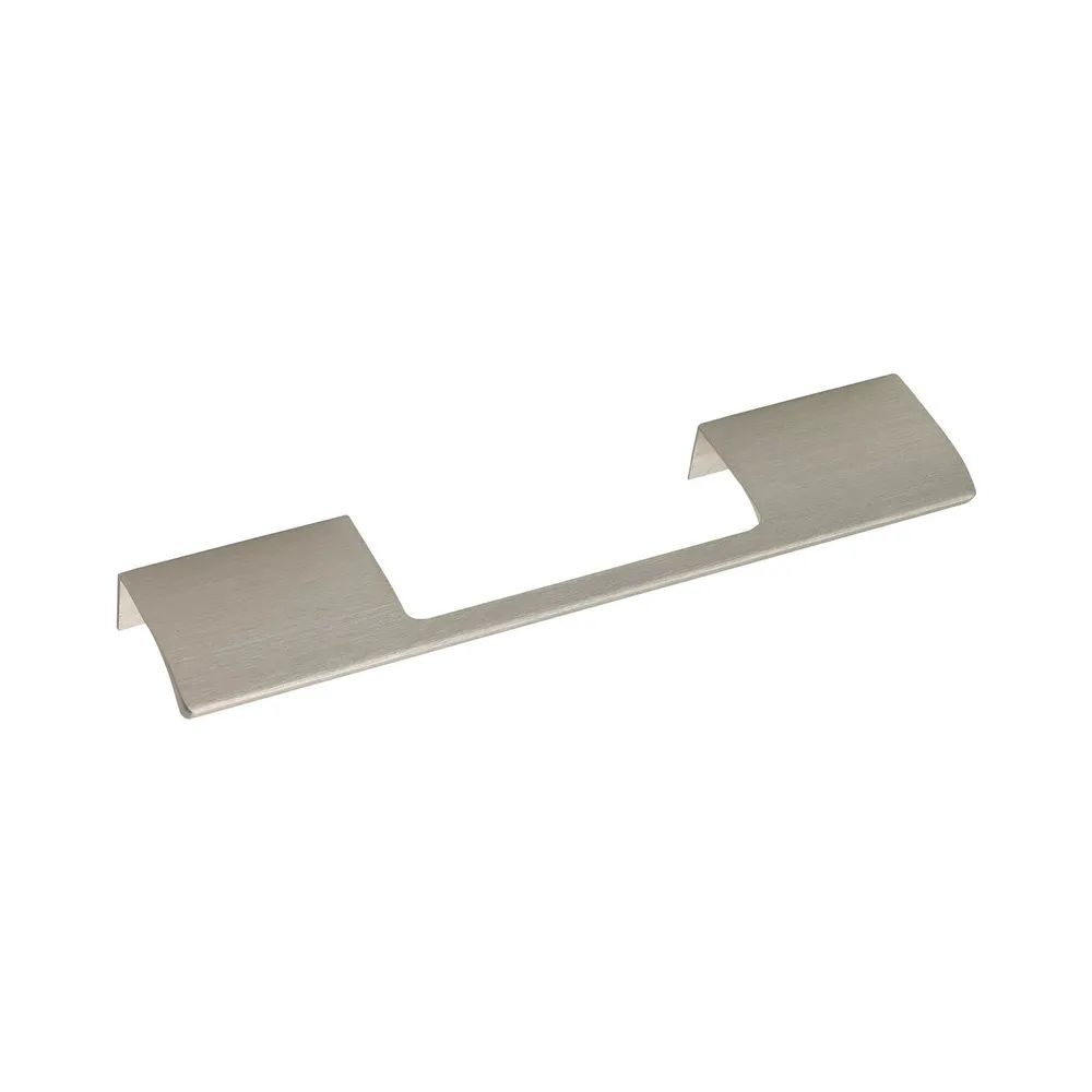 Furnipart Griffleiste Edge Urban LA 2 x 32 mm, Länge 200 mm, Aluminium Edelstahl Effekt