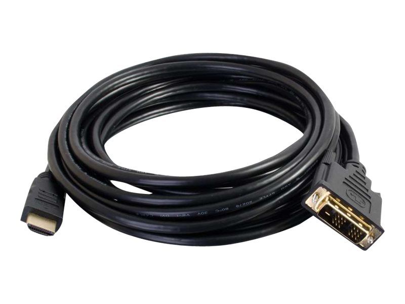 C2G 2m (6ft) HDMI to DVI Cable - HDMI to DVI-D Adapter Cable