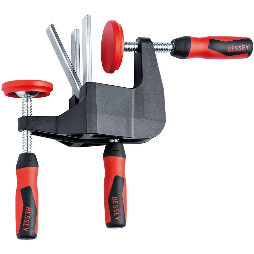 BESSEY Türfutter-Richtzwinge TFM-2K Verstellweg 35 mm Ausladung 70 mm