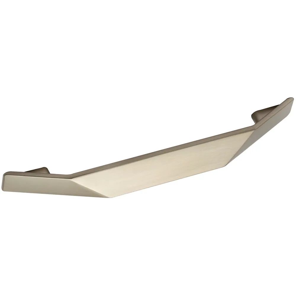 Citterio Line Griff Finn LA 160 mm, Breite 215 mm, Zinkdruckguss Edelstahl Effekt