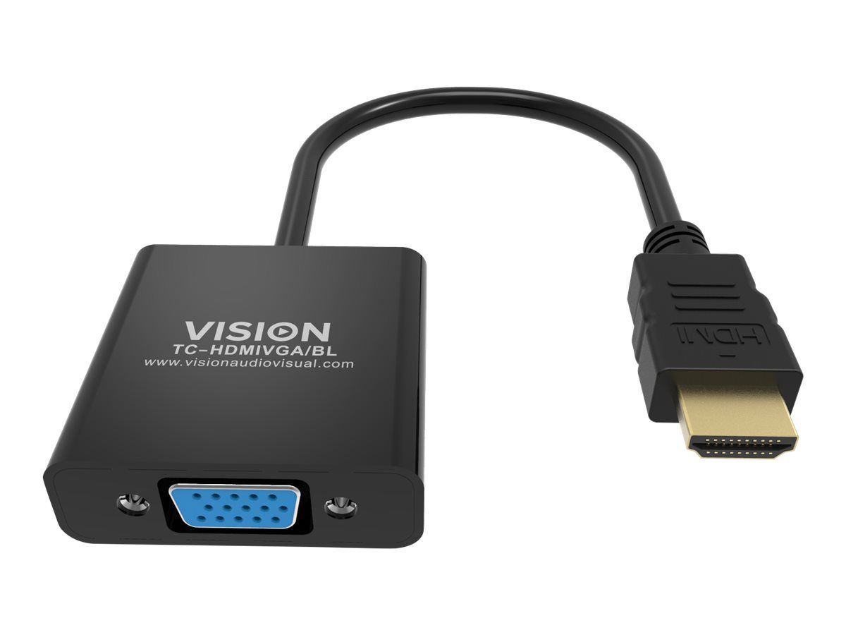Vision Professional - Videoadapter - HDMI männlich zu HD-15 (VGA)
