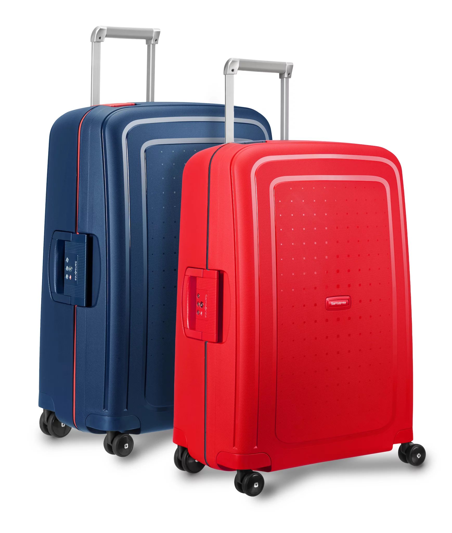 Samsonite S'Cure SPINNER 55/20 DARK BLUE 55cm Open-Box