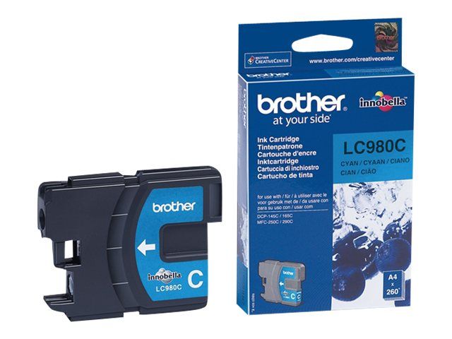 Brother LC980C - Cyan - original - Tintenpatrone