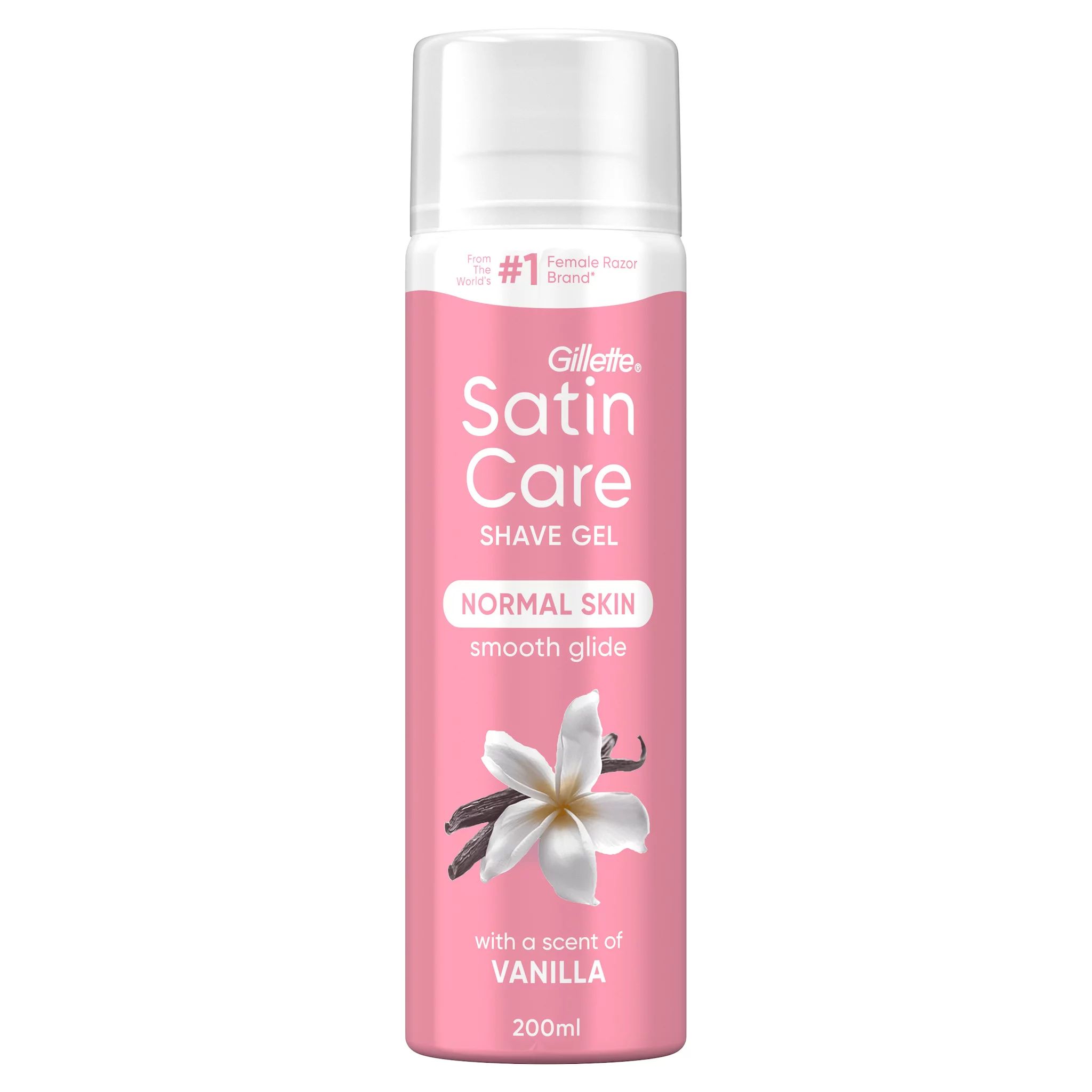 Satin Care Gel Vanille, 200ml