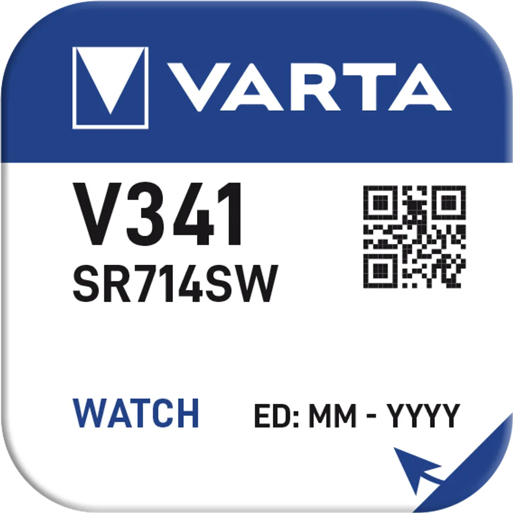 VARTA SILVER Coin V341/SR714 Napfblister 1