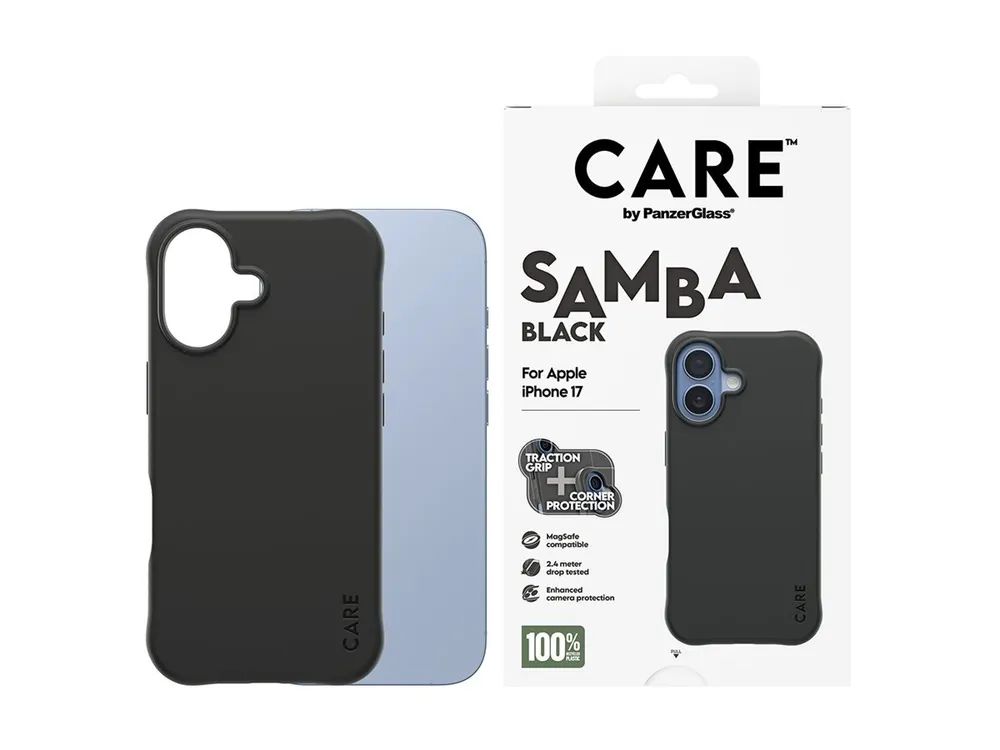 PanzerGlass CARE by PanzerGlass Samba - Hintere Abdeckung für Mobiltelefon - MagSafe-Kompatibilität - Thermoplastisches Polyurethan (TPU)