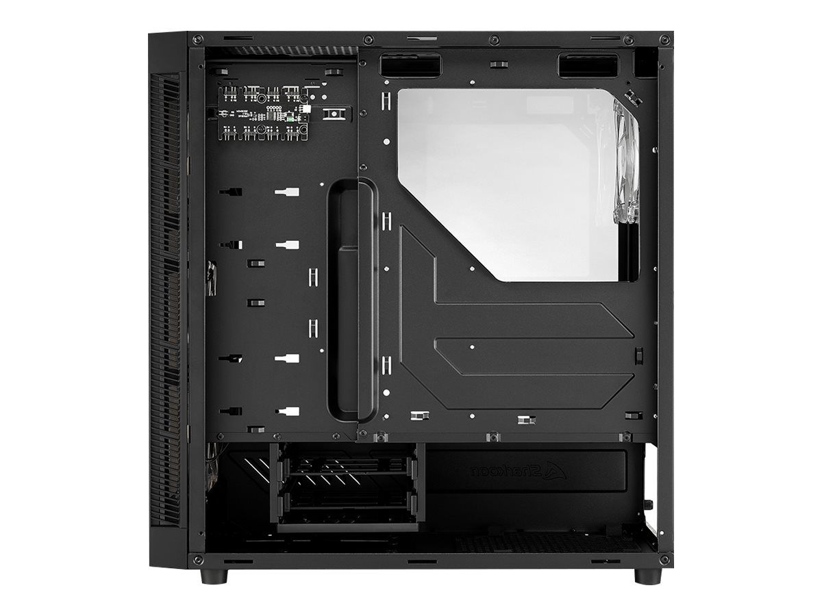 Sharkoon TG6M RGB - Tower - ATX - Seitenteil mit Fenster (gehärtetes Glas)