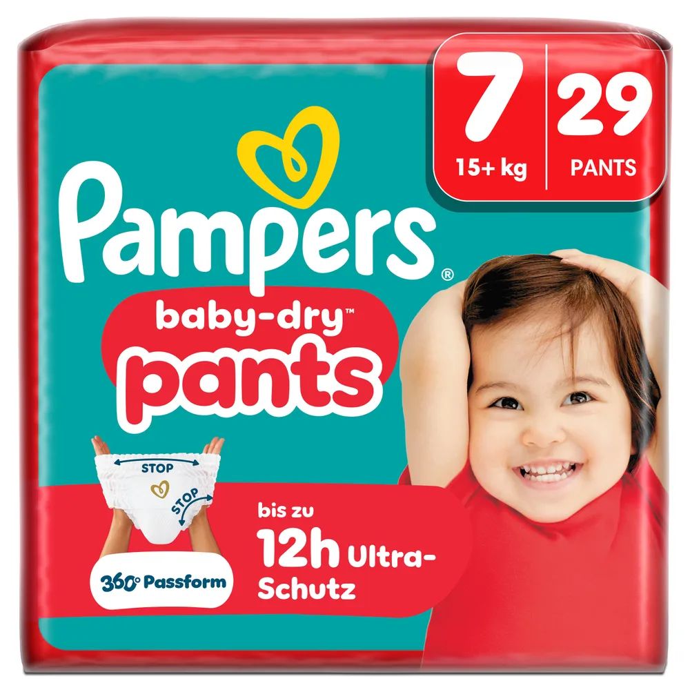 Pampers Baby Dry Pants Gr.7 Extra Large 15+kg 