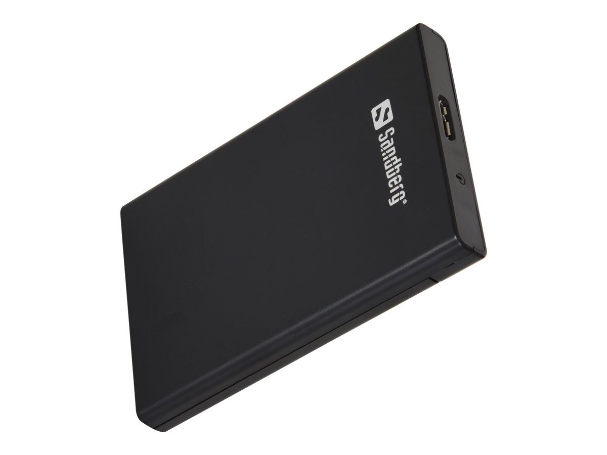 SANDBERG USB 3.0 to SATA Box 2.5" - Speichergehäuse - 2.5" (6.4 cm)