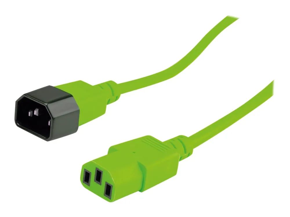 ROLINE Stromkabel - IEC 60320 C14 zu power IEC 60320 C13