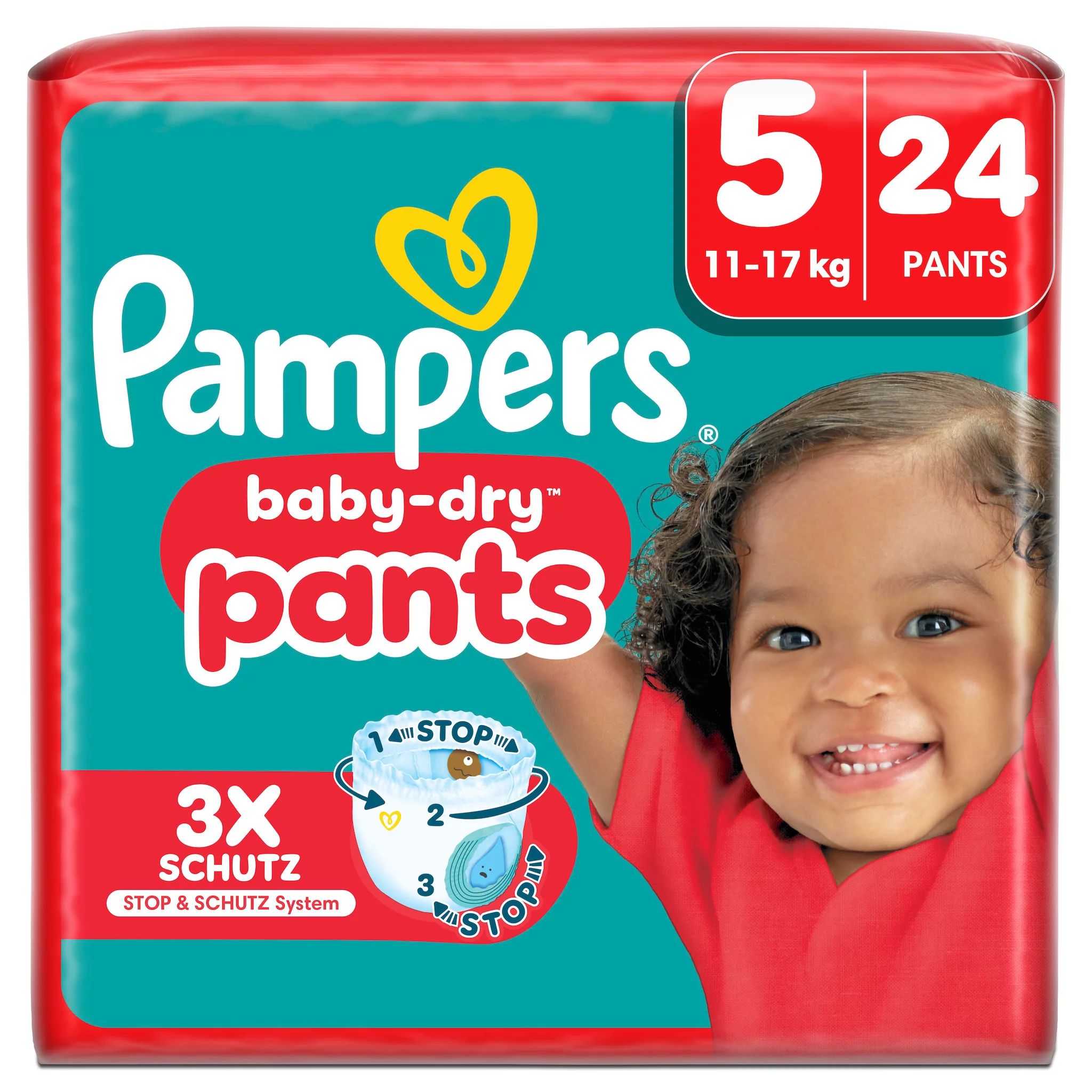 Pampers Baby Dry Pants Gr.5 Junior 11-17kg Single Pack