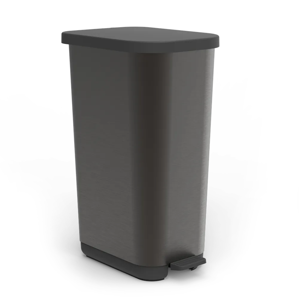 Rotho Treteimer 55 l RIBO IML Graphit
