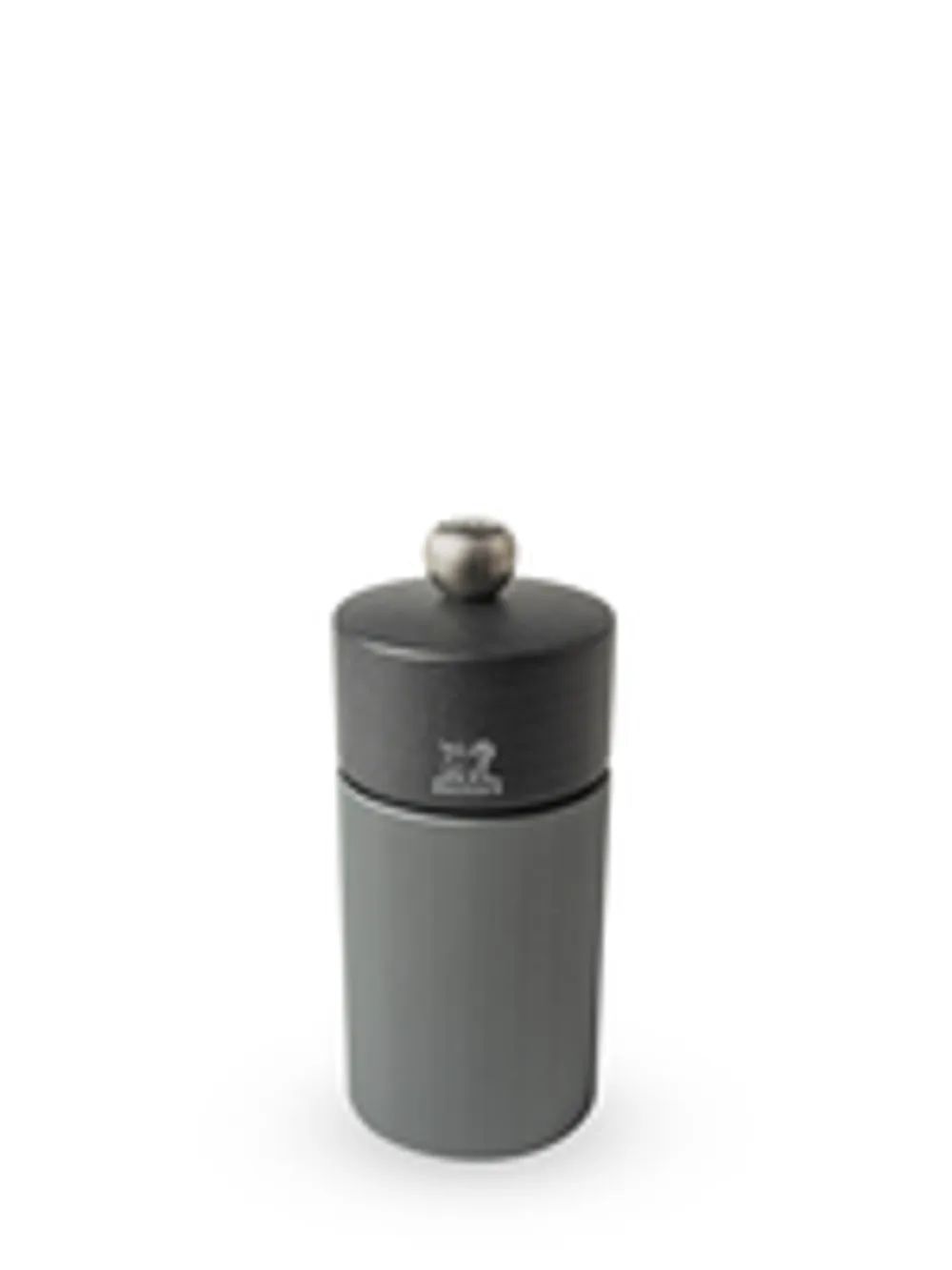 Peugeot Saveurs Pfeffermühle Line 12 cm Dunkelgrau/Karbonschwarz