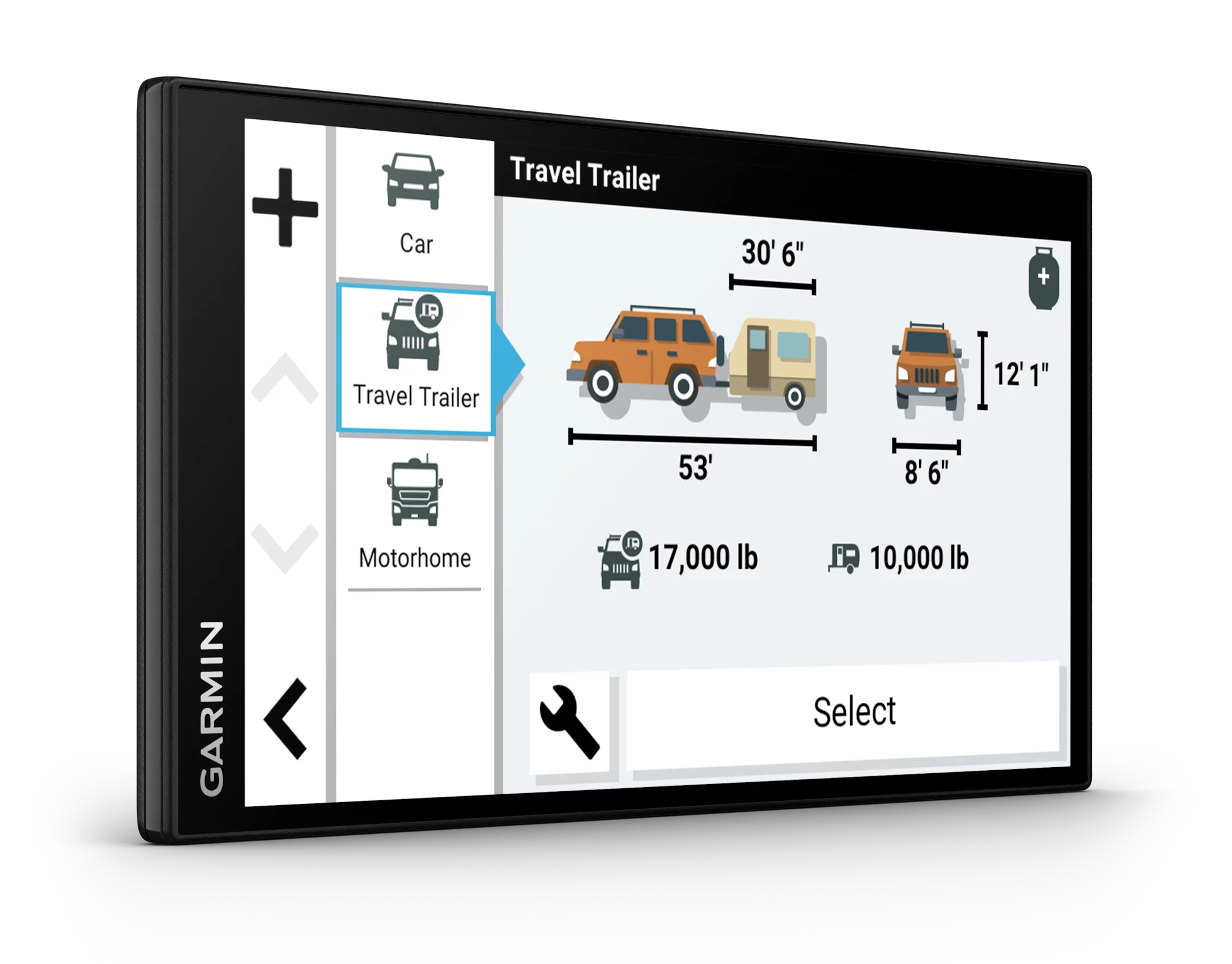 Garmin Camper 795