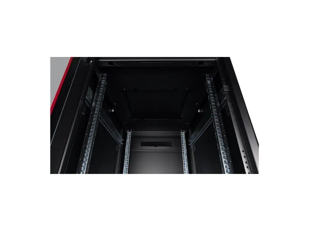 ROLINE Pro - Schrank Netzwerkschrank - RAL 9005, Jet Black - 42HE - 48.3 cm (19")
