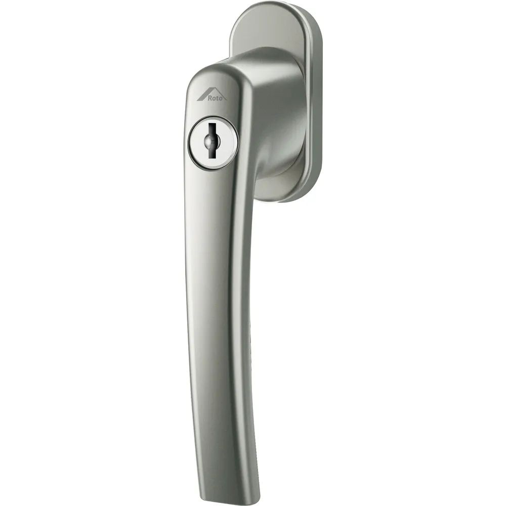 ROTO Fenstergriff ROTOLINE - TiltFirst sperrbar, Aluminium titan eloxiert