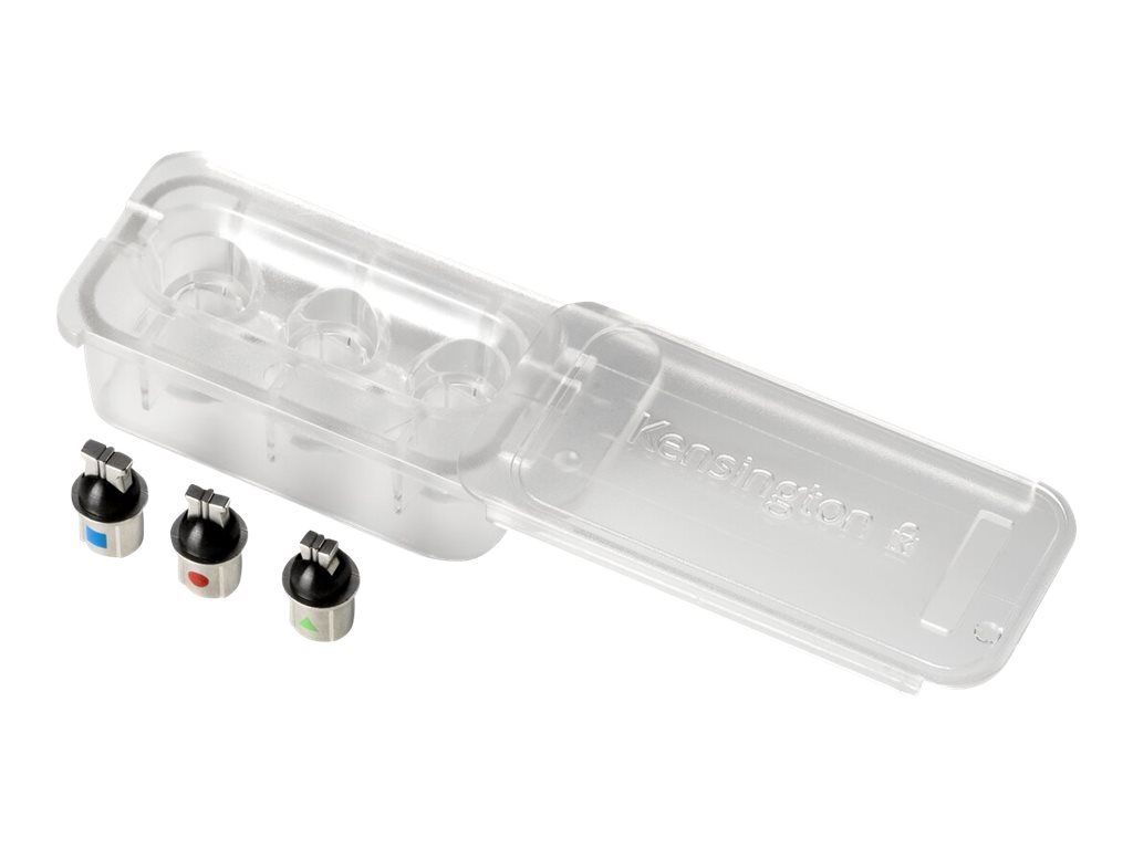 Kensington Replacement Lock Head Tips for Universal 3-in-1 Laptop Lock