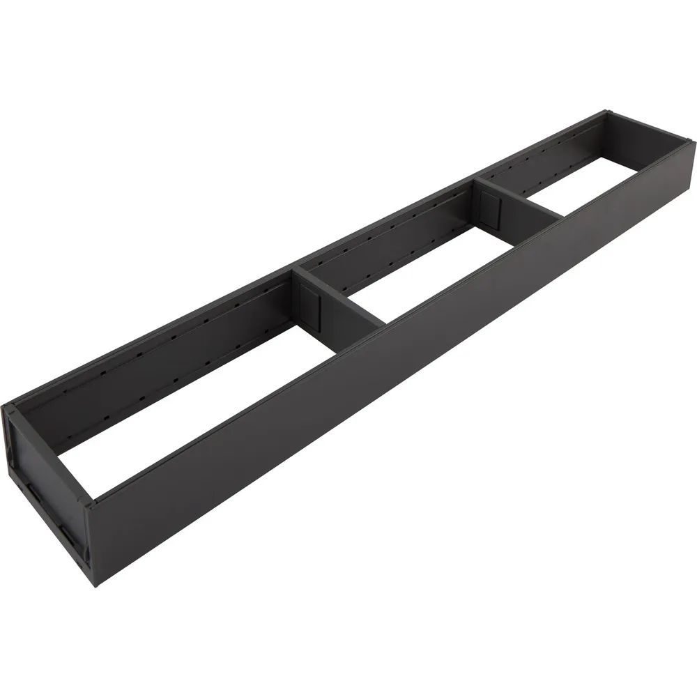 BLUM AMBIA-LINE Schubkastenrahmen schmal, NL650mm, Stahl Oriongrau matt
