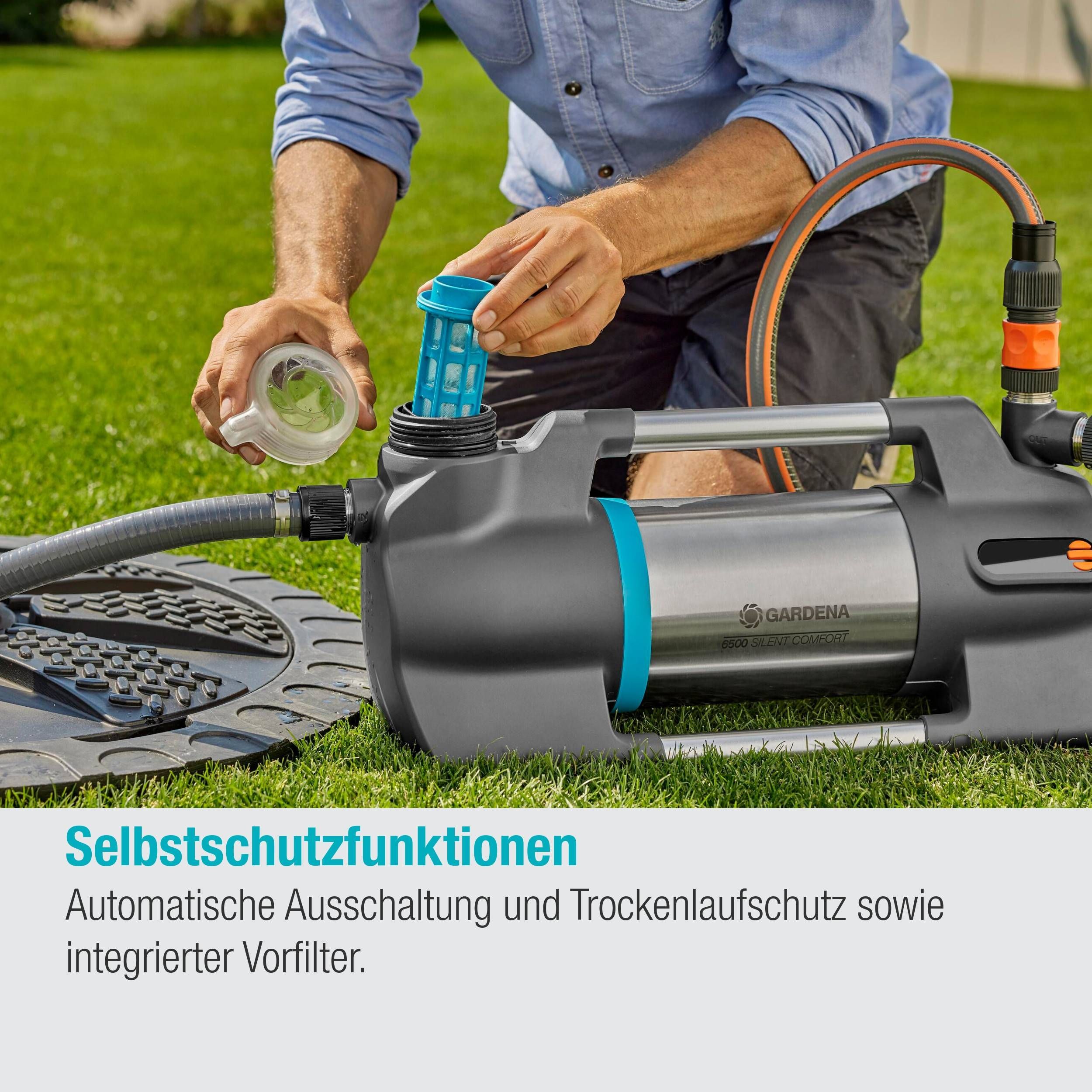 Gardena Gartenpumpe 6500 SilentComfort