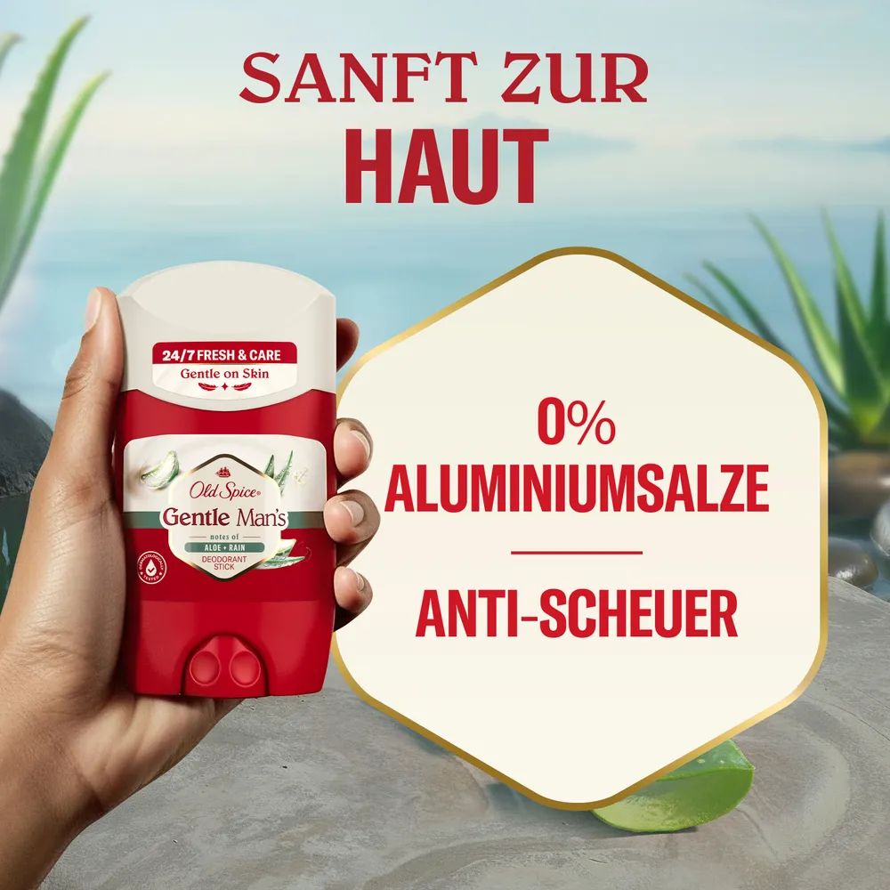 Old Spice Gentle Man’s Deo Stick Aloe & Rain