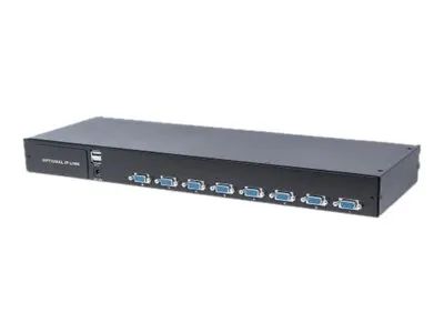 Intellinet Modular 8-Port VGA KVM Switch, For Use with Intellinet Product Numbers For Use with Intellinet Product Numbers 507622, 507738, 507981, 507998, 508025, 508032, 508049 & 508056