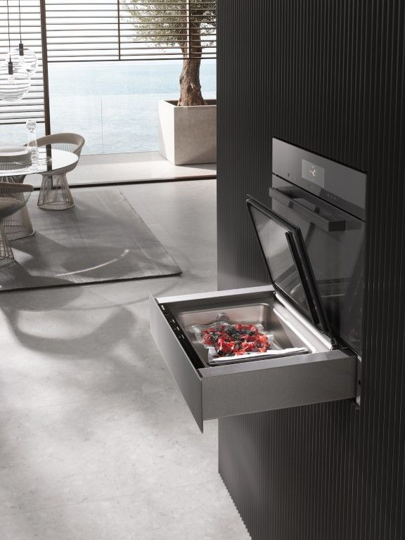 Miele Einbau-Vakuumierschublade EVS7010, OBSW/MATT 125 Gala Ed