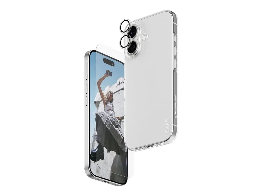 PanzerGlass SAFE. CARE 3-in-1 Fashionable Combo Bundle iPhone 17