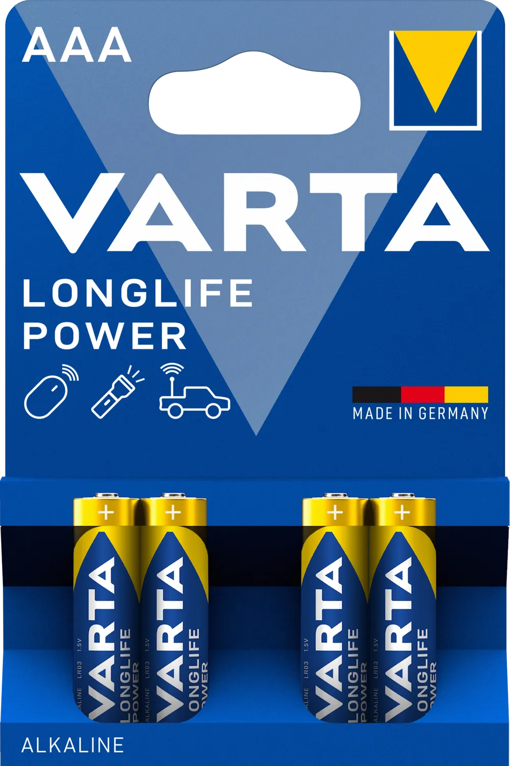 VARTA LONGLIFE Power AAA Blister 4