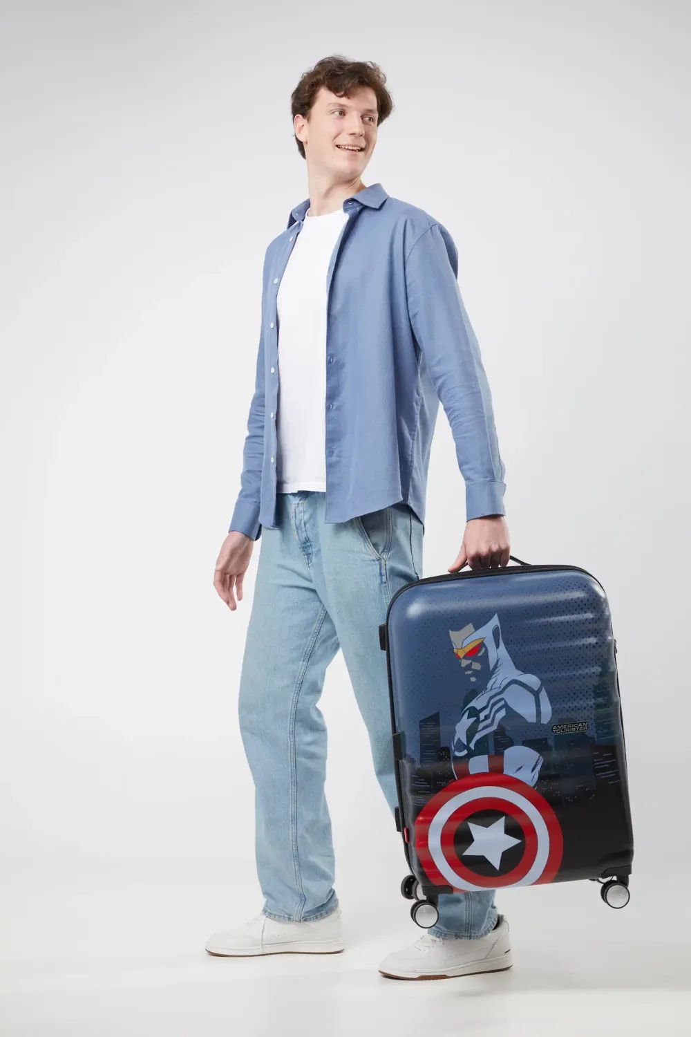 AMERICAN TOURISTER WAVEBREAKER SPIN.67/24, CAPTAIN AMERICA CITY