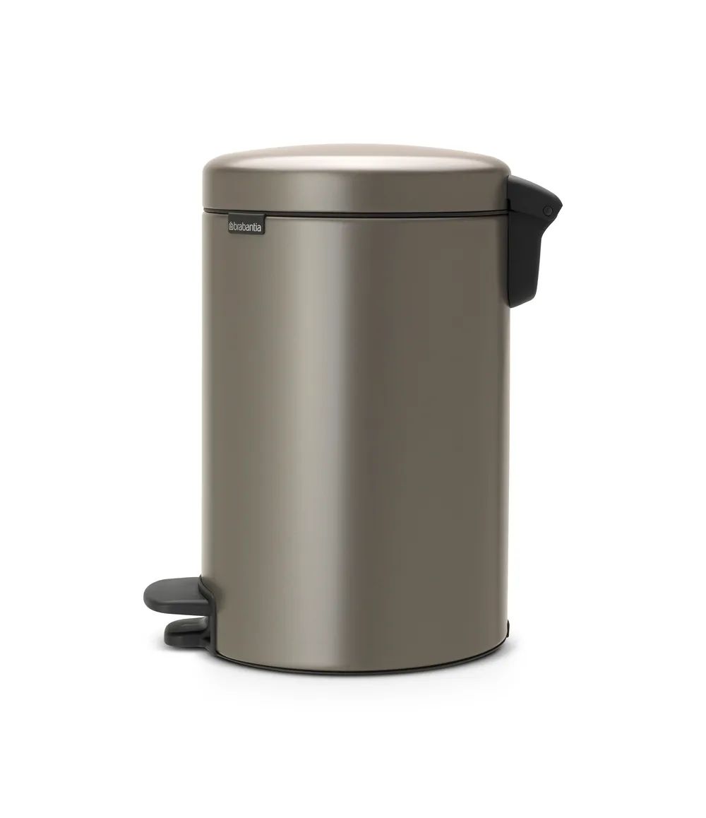 Brabantia NewIcon Treteimer, 12L - Platinum