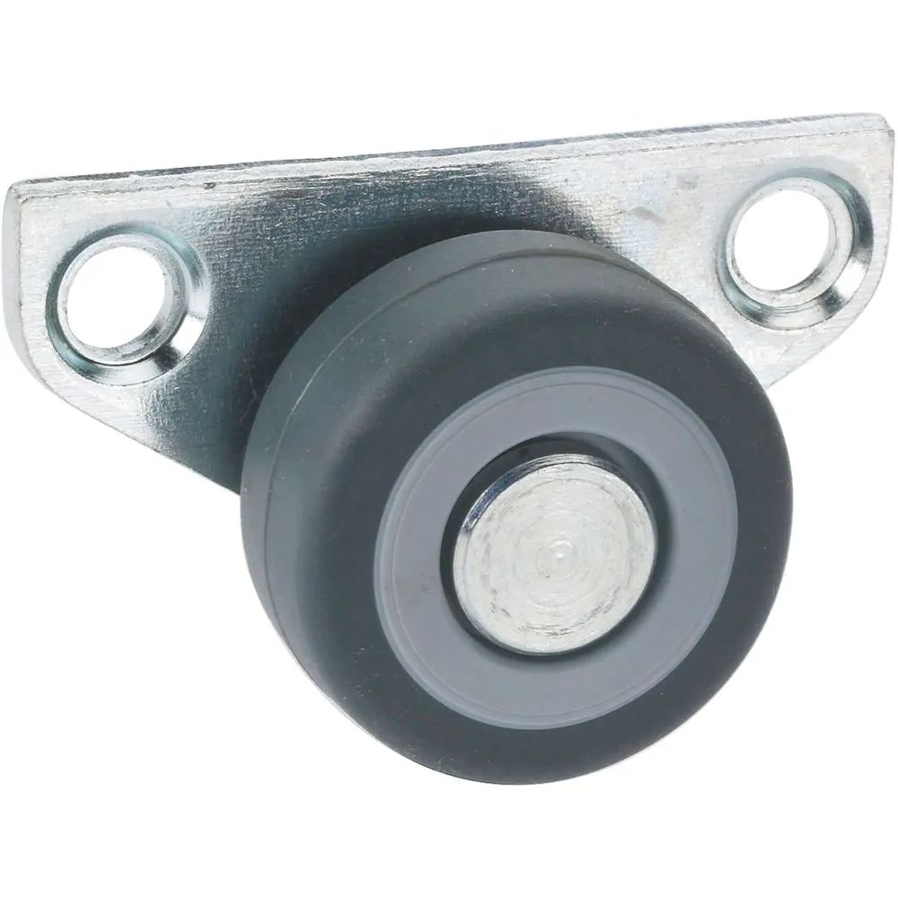 DÖRNER + HELMER Bockrolle TPE-Lauffläche 30 mm 40 kg Platte seitlich