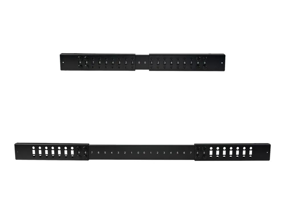 StarTech.com 19-Zoll Serverschrank - 18HE Laborgestell - Tiefenverstellbar 56 bis 102 cm, Tragfähigkeit 544kg - Dell PowerEdge HP ProLiant ThinkServer (4POSTRACK18U)