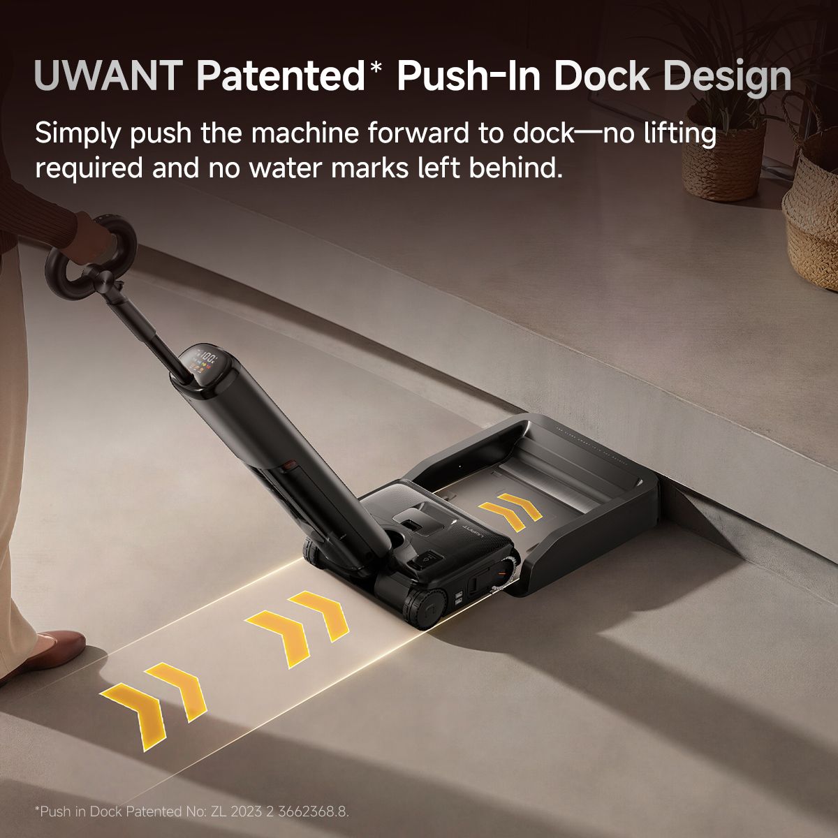 UWANT Wet&dry DX800 steam - black