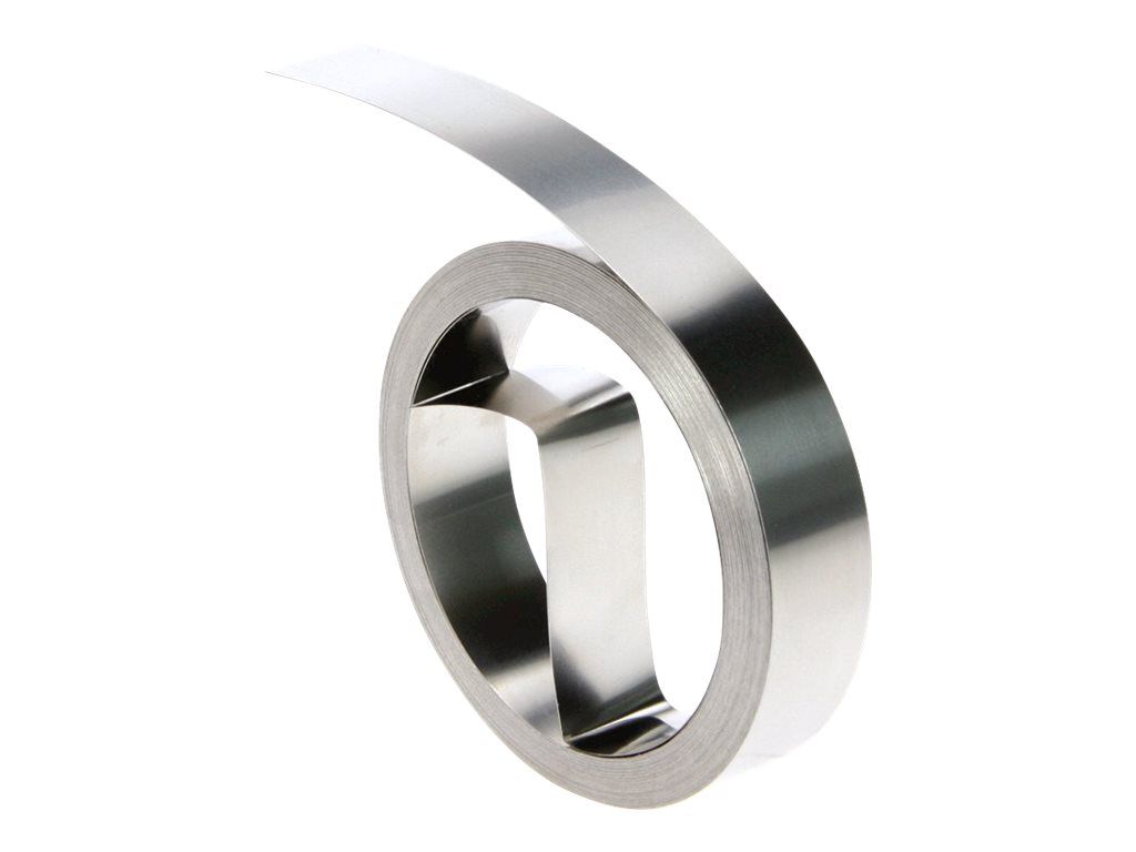 Dymo IND - Rostfreier Stahl - nicht klebend - Rolle (1,2 cm x 6,4 m)