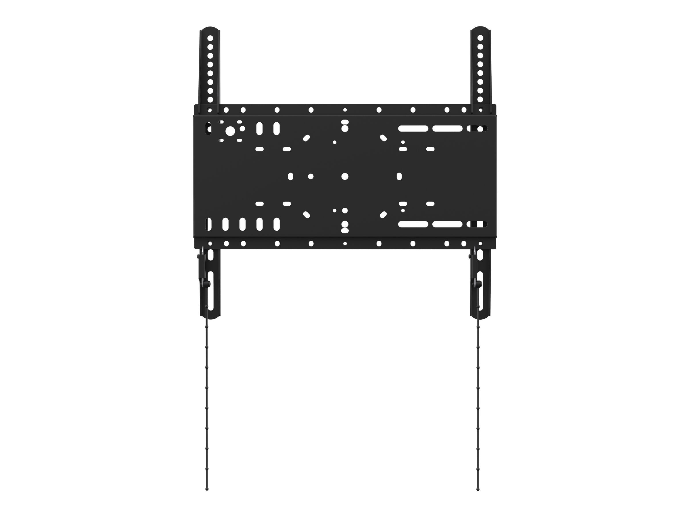 Vision VFM-W4X4 - Heavy Duty - Klammer - für Media Player / LCD-Display - kaltgewalzter Stahl - Schwarz - Bildschirmgröße: 94-177.8 cm (37"-70")