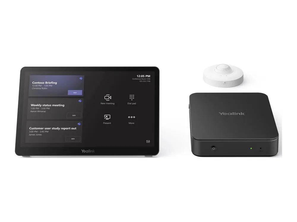 Yealink MVC Series MCoreKit-C5-MS - Kit für Videokonferenzen (MCore Pro Mini-PC, MTouch Plus Touchpanel, RoomSensor)