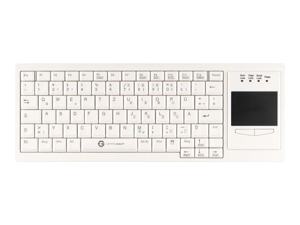 GETT CleanType Xtra Touch WL - Tastatur - 75% - compact