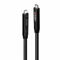 Lindy 10m USB 3.2 Gen 2 & DP 1.4 Typ C Hybrid Cable