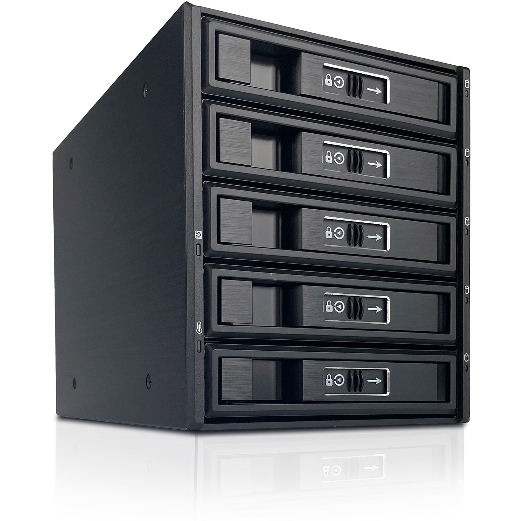 FANTEC BP-T3151-12G/6G SAS (12G)+ SATA (6G) Backplane für 5x 3,5"/2,5" SSD/HDD