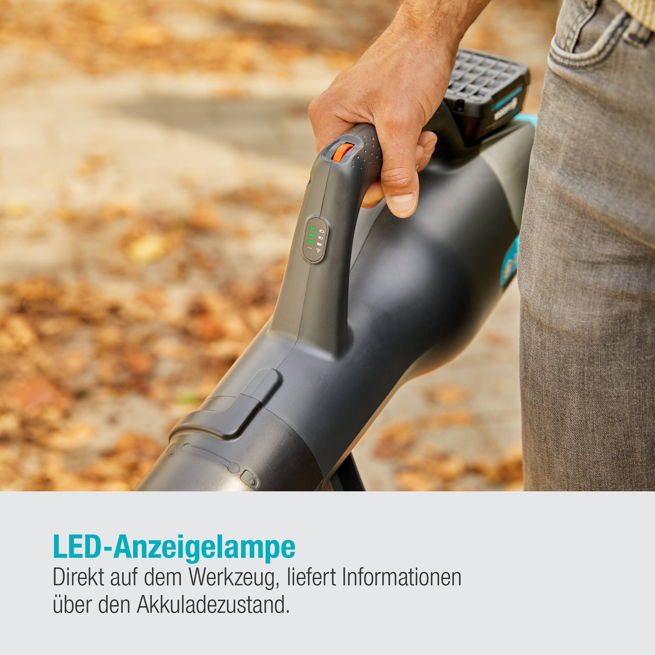 Gardena Akku-Gartensauger/-Bläser PowerJet 18V P4A solo