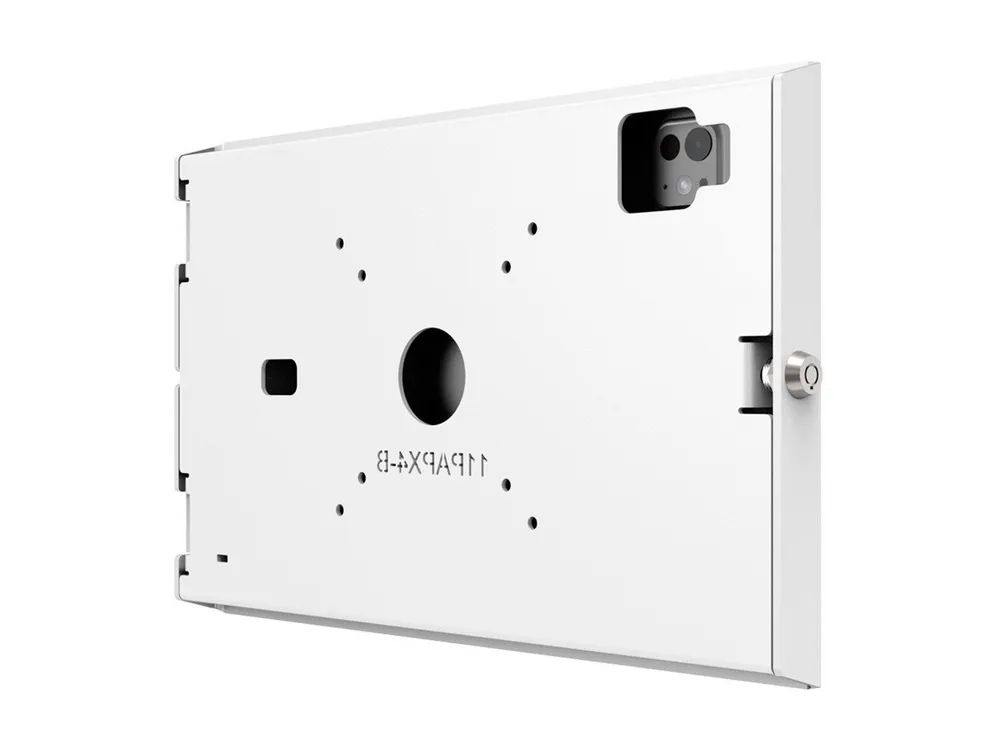 Compulocks iPad Pro M4 11" (2024), Apex Secured Enclosure Wall Mount - Gehäuse - für Tablett - Glasbefestigung, Raum - verriegelbar - hochwertiges Aluminium - weiß - Bildschirmgröße: 27.94 cm (11")