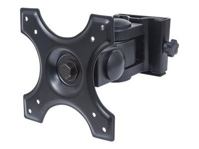 Manhattan TV & Monitor Mount, Wall, Tilt and Swivel, 1 screen, Screen Sizes: 13-27", Black, VESA 75x75 to 100x100mm, 12kg, Swivel with 2 pivots, Lifetime Warranty - Klammer - für Monitor - stabiler Stahl - Bildschirmgröße: bis zu 55,9 cm (bis zu 22 Z
