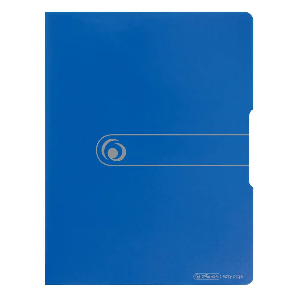 herlitz Sichtbuch PP A3 20 Hüllen opak blau easy orga to go